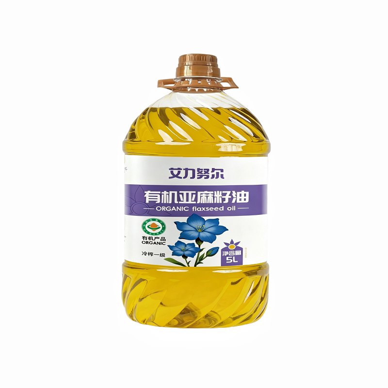 新疆有机亚麻籽食用油5升