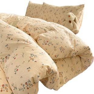 双层纱被套单件2025新款单独1.5米非全棉纯棉单人被罩150x200x230