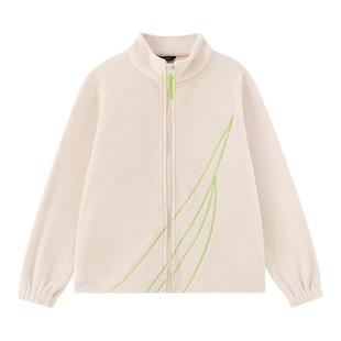 NAUTICA/诺帝卡童装 男童女童摇粒绒外套秋冬季儿童抓绒上衣运动