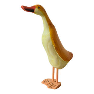北欧风格鸭子木质手工动物套三鸭造型工艺品家居装饰摆件创意礼物