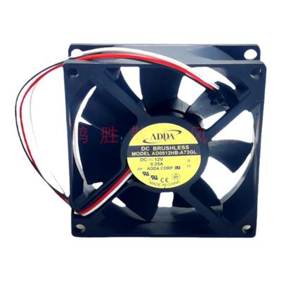 AD0812HB-A73GL ADDA协喜 12V 0.25A 8025 8CM投影仪机箱散热风扇
