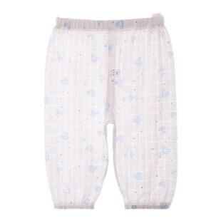 初夏婴幼儿裤子无骨缝合防蚊裤男女宝宝两用裆纯棉夏季薄款打底裤