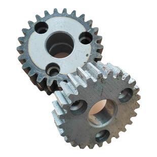 红旗日发国产喷气织布机配件卷布棍齿轮绕布棍导布棍合金钢25齿轮