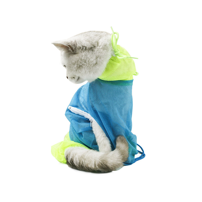 洗猫袋猫咪洗澡神器专用防抓咬洗猫狗梳子/排梳
