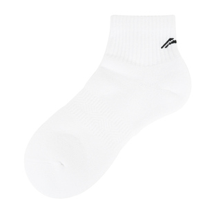 李宁乒乓球袜子男女短袜2025新款专业运动袜吸汗透气专业训练袜子