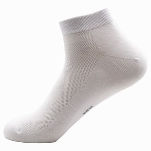 大码男袜薄纯色棉45特大号47夏季 44-46夏天短袜加肥加大码袜子男