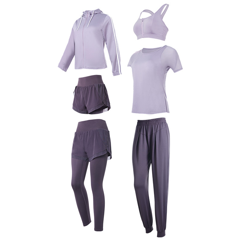 范斯蒂克短袖女宽松瑜伽服套装