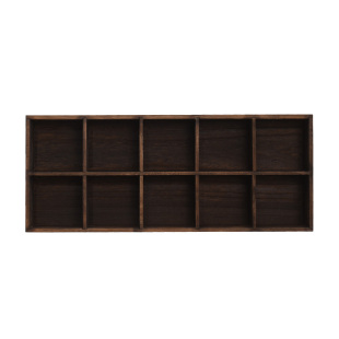 实木紫砂壶博古架搁架壁挂茶杯收纳架摆件展示架墙上置物架多宝格