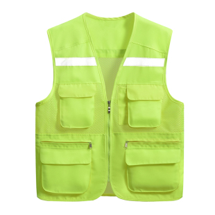 反光背心定制基本公共卫生服务家庭签约医生马甲志愿者透气工作服