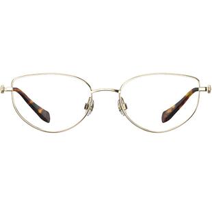 陌森近视眼镜框男女款高级感舒适轻盈钛架可配高度数光学镜MA7022