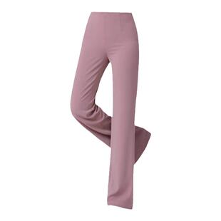 拉丁舞裤子女成人高腰春夏新款专用跳舞长裤摩登国标交谊广场舞服