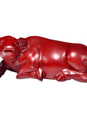 实木家居水牛摆件开业送礼装饰品