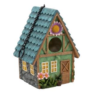 庭院花园布置装饰幼儿园摆件户外小鸟屋房子树挂保暖鸟窝繁殖挂窝