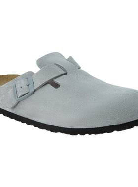 BIRKENSTOCK勃肯绒面革包头拖鞋