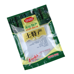 土特产包装袋食品密封袋深山香菇菌类干货拉链自封袋250克500g