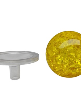 4cm冰裂水晶球流水假山造景装饰