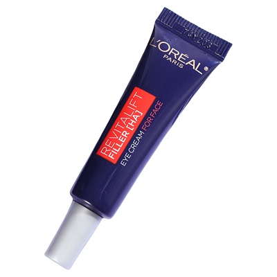 满5支包邮正品欧莱雅紫熨斗复颜玻尿酸水光充盈全脸淡纹眼霜7.5ml