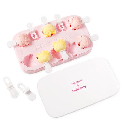 学厨冰块模具硅胶自制雪糕带盖