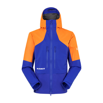 MAMMUT猛犸象Eiger艾格男士户外徒步攀岩登山连帽软壳夹克外套