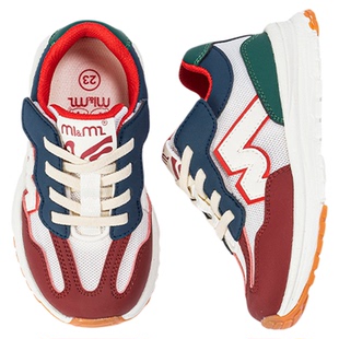 m1m2西班牙童鞋儿童运动鞋春季新款男童跑步鞋轻便耐磨女童登山鞋