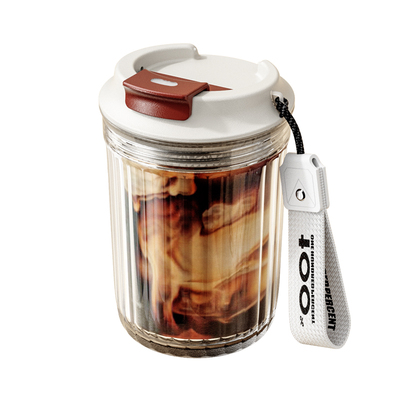 【可用微波炉加热】牛奶杯玻璃杯