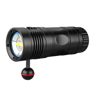 强光潜水手电筒专业潜水补光灯摄影灯水下照明灯赶海水下探照灯