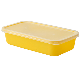 日式长方形一次性餐盒外卖塑料快餐盒便当饭盒水果寿司打包盒加厚