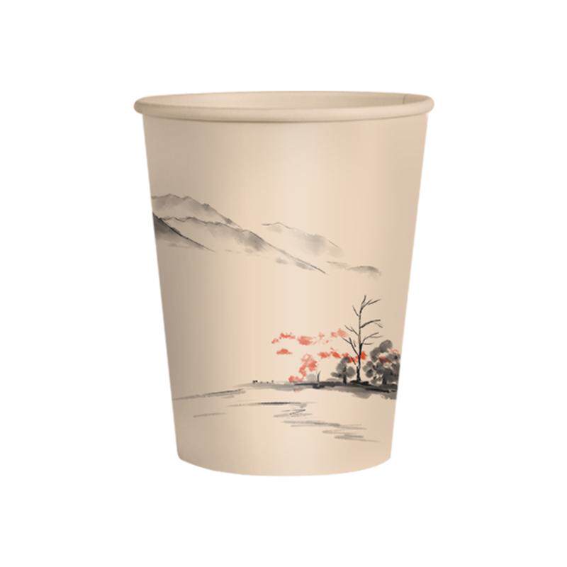 希悦草竹纤维纸杯加厚防漏