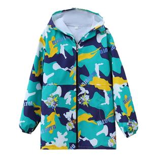 中大童罩衣儿童家用厨房防水长袖围裙幼儿园定制美术绘画画画护衣