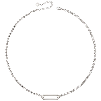 SUDROV素觉925银珍珠项链女