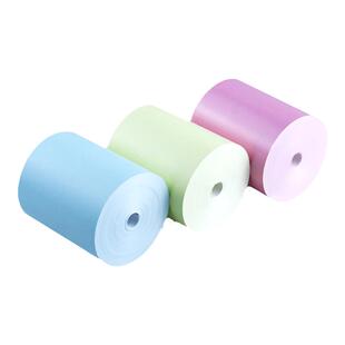 冠华彩色热敏收银纸57×50打印机纸美团饿了么外卖小票纸80*60凭证纸排队叫号机纸热敏纸57×50mm可定制印刷