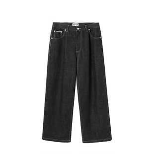 mocuishle（MCSL）「礁石」赤耳布边牛仔长裤