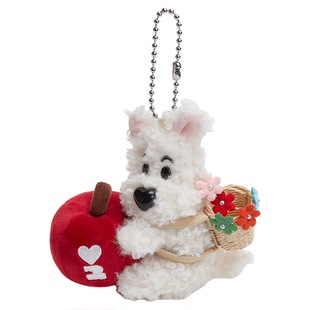 Tagi.《哈哈》宠物小狗虹桥机场主题挂件包配饰毛绒挂件
