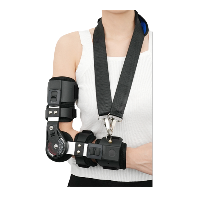 医用肘关节固定支具可调上肢康复肱骨骨折前臂吊带胳膊手腕护具