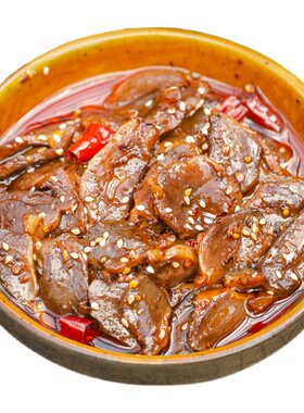 四川麻辣鸭胗零食冷吃郡肝下酒