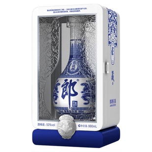 [2021重阳纪念] 郎酒青花郎2021重阳纪念酒 53度酱香型白酒 990mL