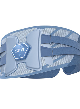 SKG加热护腰带Q3按摩热敷腰带