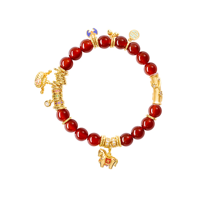 故宫淘宝｜马年吉运手串博物馆文创本命年手链女生新年生日礼物