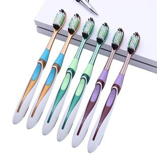 大头牙刷中硬毛 10/20支独立装 中毛中性成人家用家庭装 男士女士