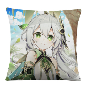 原神周边纳西妲萝莉二次元动漫床上毛绒小草神玩偶毛绒定制抱枕头