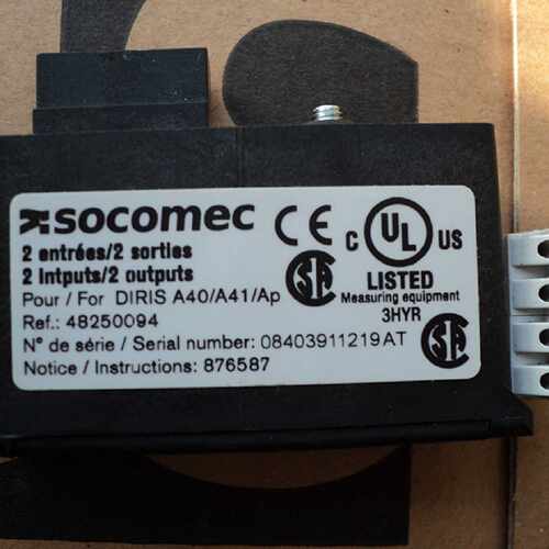 议价DIRIS A40溯高美 SOCOMEC  48250094  pour for diris a40/a4