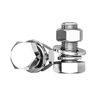 304不锈钢外六角螺丝螺母套装大全组合螺杆螺栓螺丝钉M4M5M6M8M10