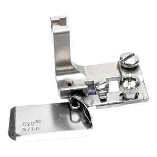 F502精品一体卷边器电脑平车厚薄通用真丝雪纺弧形卷边拉筒工具