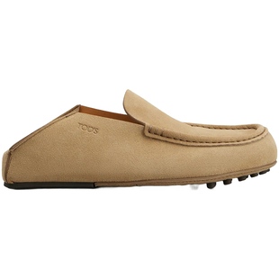 【礼物】TOD'S官方正品男女士踩跟豆豆鞋休闲乐福鞋平底鞋