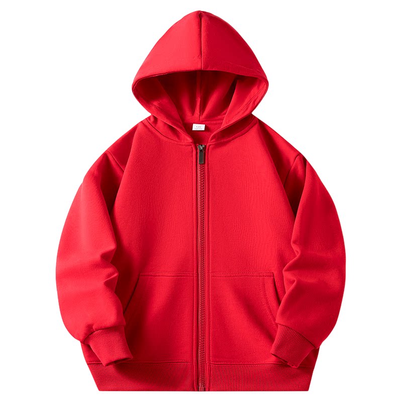 多巴胺儿童拉链卫衣班服春季