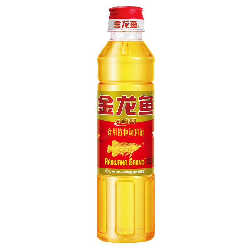 金龙鱼1比1调和油400ml*20瓶整箱商用批发食品油家用植物食用油