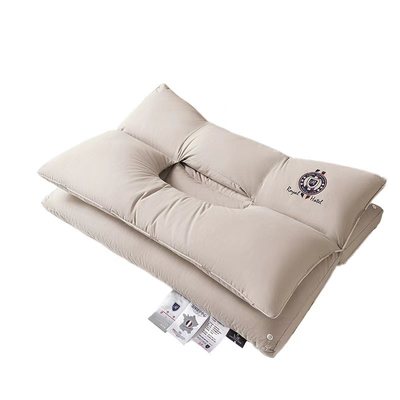 VJE枕头全棉护颈椎助睡眠枕纯棉