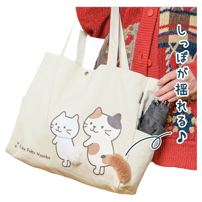 HAPiNS帆布包轻便耐用原创猫咪
