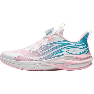 安踏童鞋女童赤焰跑鞋2026新款女大童跑步鞋运动鞋女孩纽扣鞋