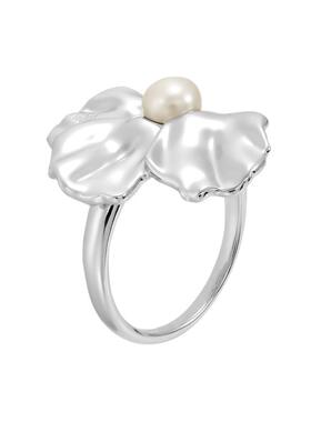 阿玛尼FASHION花卉戒指轻奢